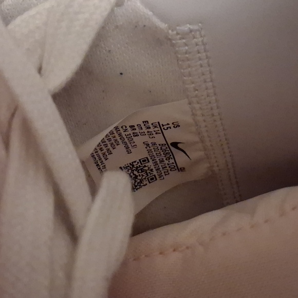 Nike Blazer Hi White and Black High-Top Sneakers Size 15 - Picture 2 of 7